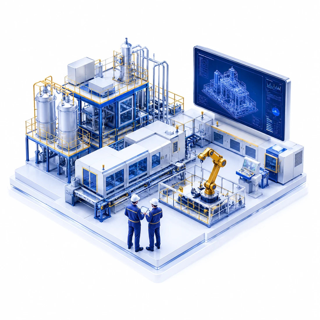 Industrial automation and large-scale project execution environment